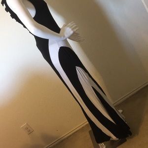 A black and white stripe VENUS dress